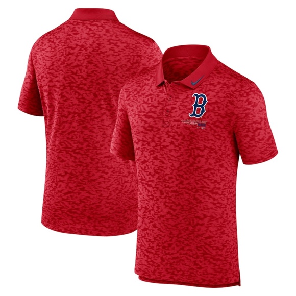 Men's Boston Red Sox Nike Red Next Level Performance Polo- new with tags - Picture 3 of 3